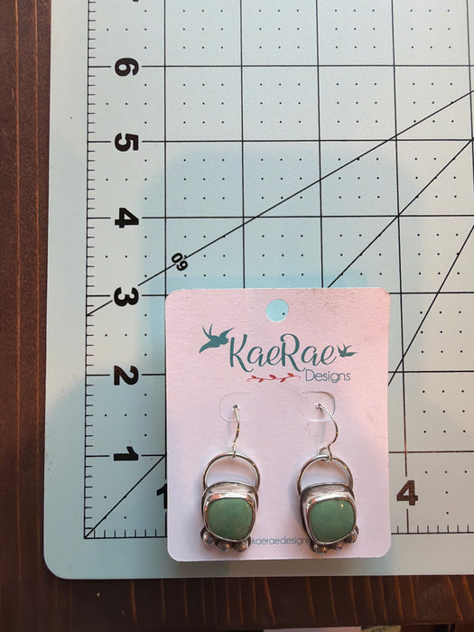 Kingman Turquoise Dangle Earring