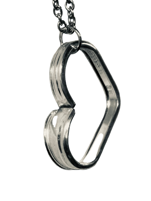 Silverplate Heart Necklace
