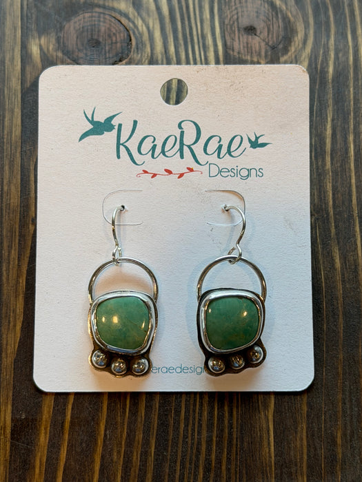 Kingman Turquoise Dangle Earring