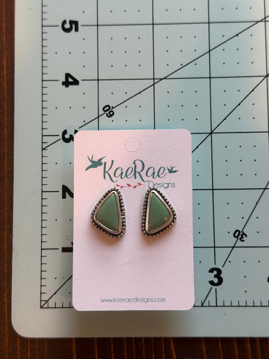 Kingman Turquoise Stud Earring