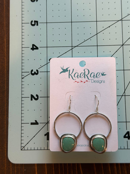 Kingman Turquoise Dangle Earring